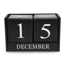 Load image into Gallery viewer, Wooden Manual Calendar